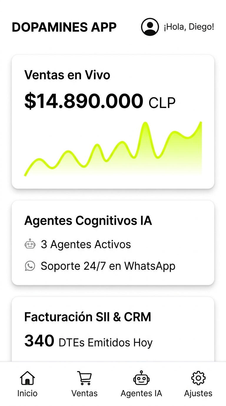 Aplicación Móvil Dopamines App en Español