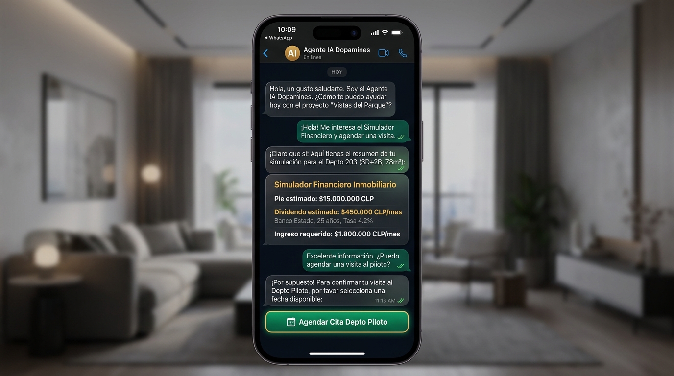 Dopamines IA Simulador Financiero Inmobiliario en Español